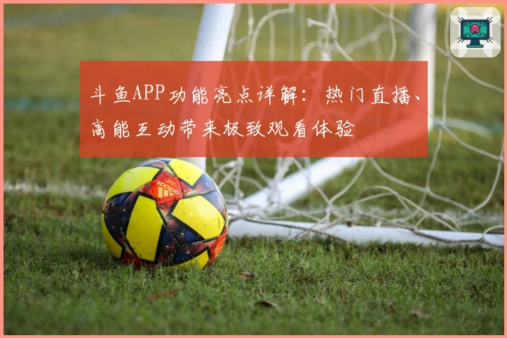 斗鱼APP功能亮点详解：热门直播、高能互动带来极致观看体验