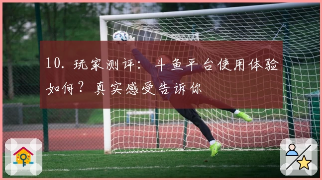 10. 玩家测评：斗鱼平台使用体验如何？真实感受告诉你